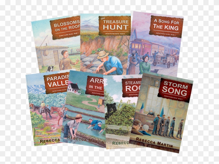 The Amish Frontier Series - Book Cover Clipart #3425027