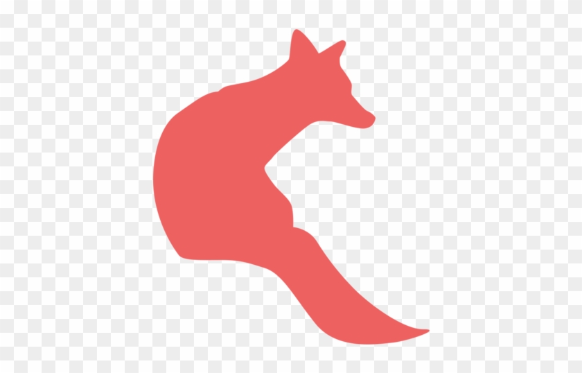 Mr Fox Sitting Red - Illustration Clipart #3425097