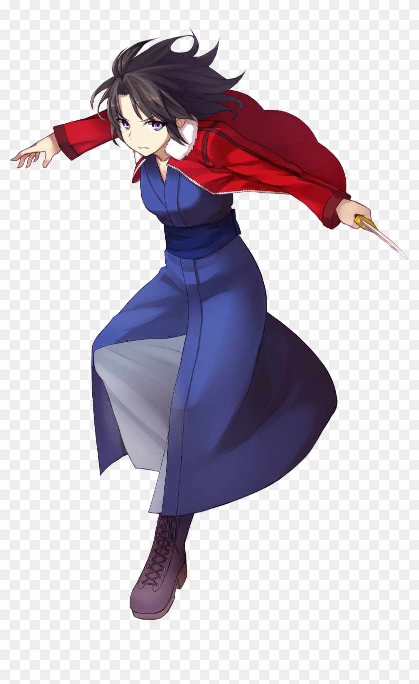 Original) Loading Ryougi Shiki - Cartoon Clipart #3425156