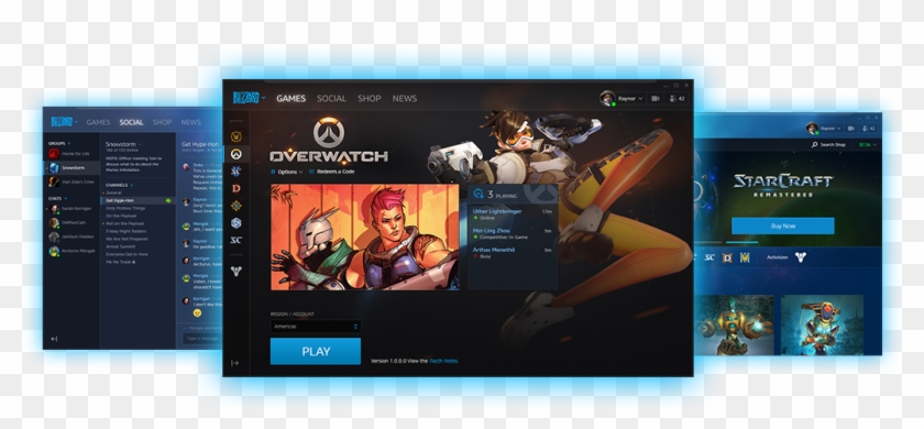 Download For Windowsalso Available For Mac And As A - Battle Net App 2018 Clipart