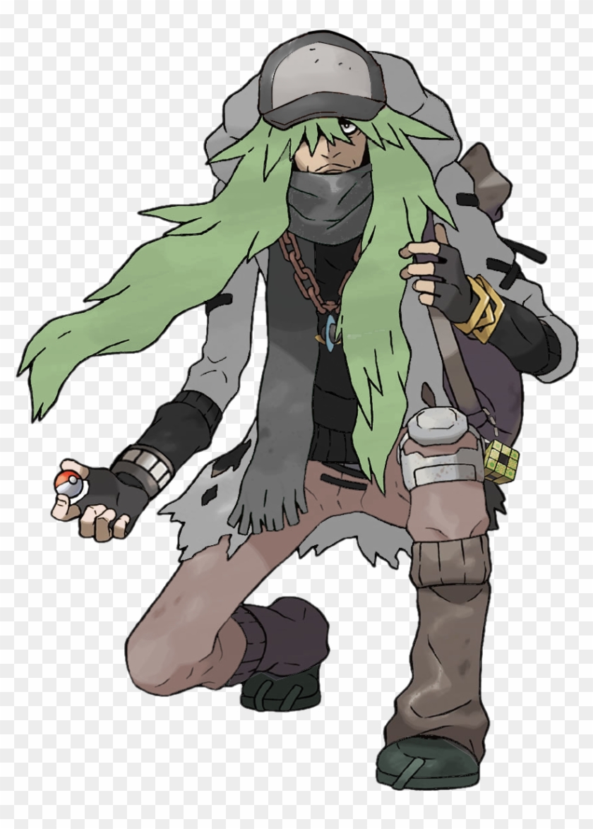 Az N Theme Pokemon Funny, Pokemon Red, Pokemon Games, - Pokemon Personagens Do Jogo Clipart