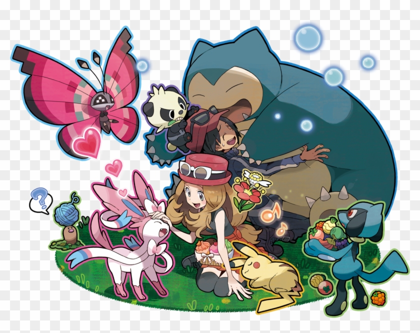 Pokemon Mega Evolution Cute Clipart