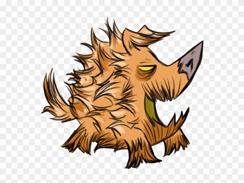 Orangehound - Don T Starve Hounds Mod Clipart