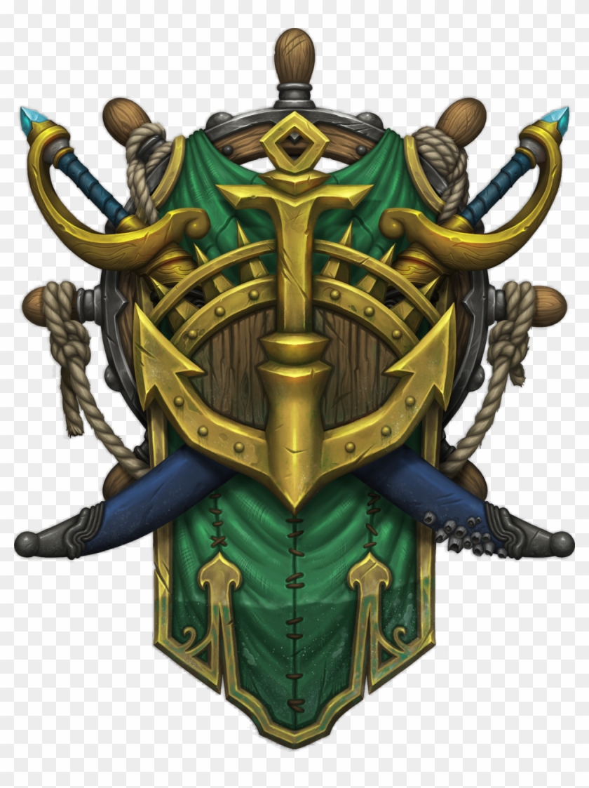 Wow Kul Tiran Crest Clipart