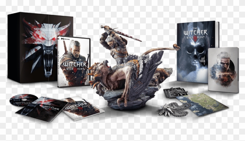 Visual W3 Collector Pc En - Witcher 3 Wild Hunt Collector's Edition Clipart
