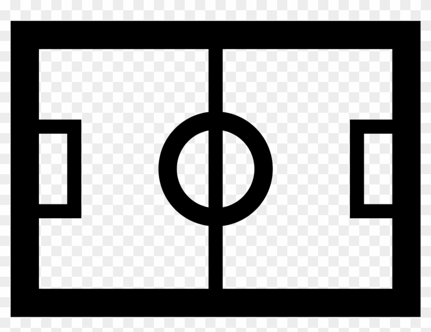 New Svg Image - Football Pitch Icon Png Clipart