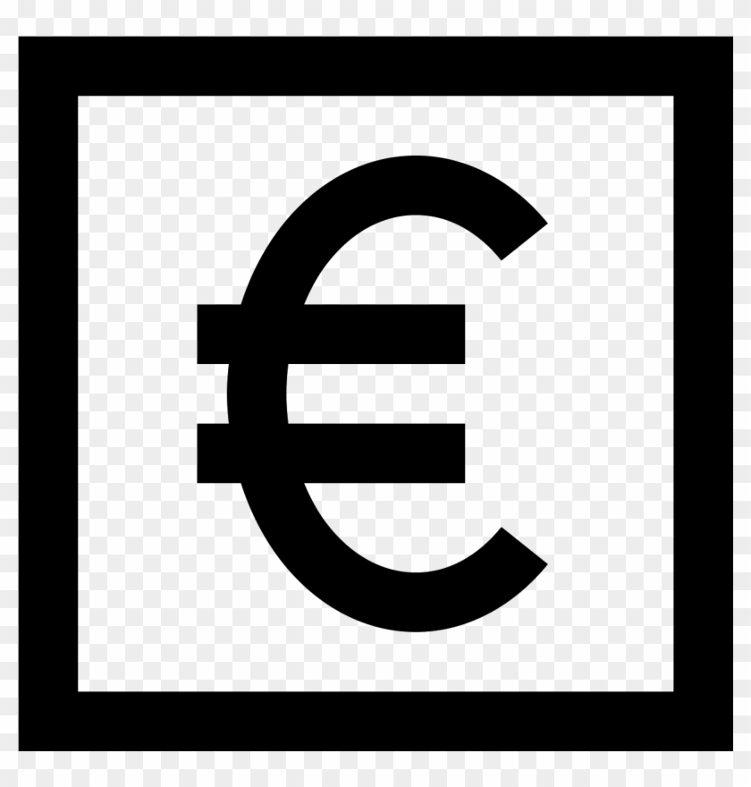 Euro Symbol Transparent - Cv Black Logo Clipart