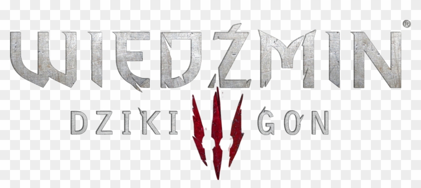 The Witcher 3 Logo - Wiedźmin 3 Dziki Gon Logo Clipart #3425790