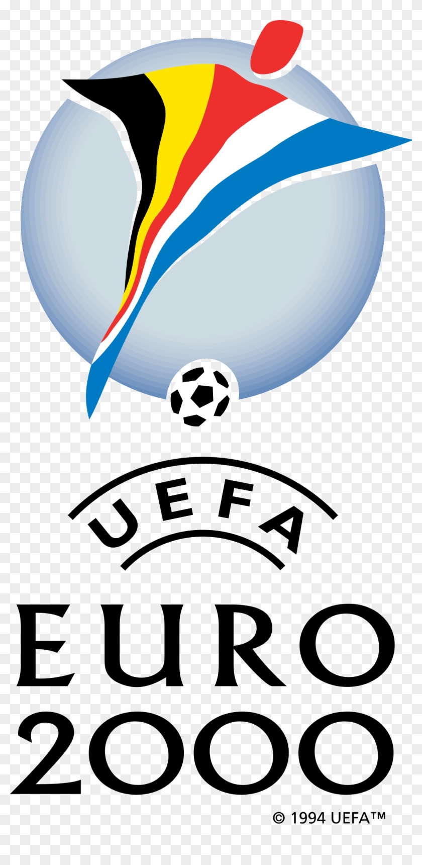 Uefa Euro - Uefa Euro 2000 Logo Clipart #3425856
