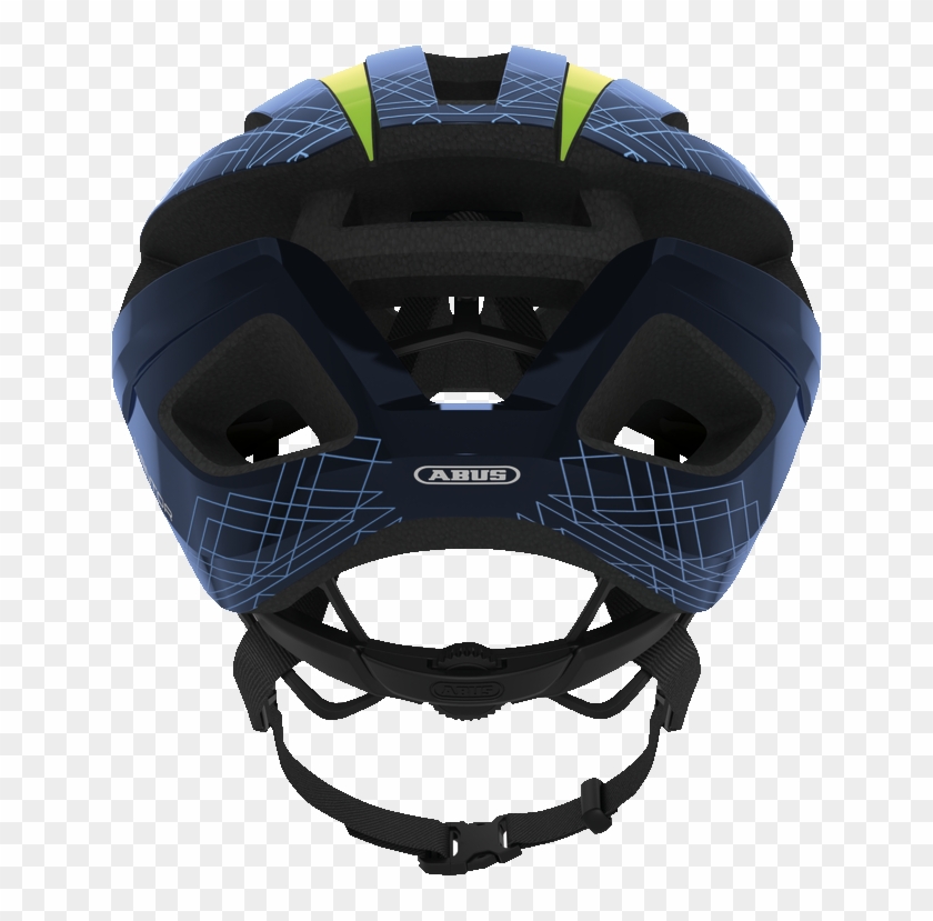 Viantor Movistar Team Back View - Abus Viantor Helmet Black Clipart #3426291