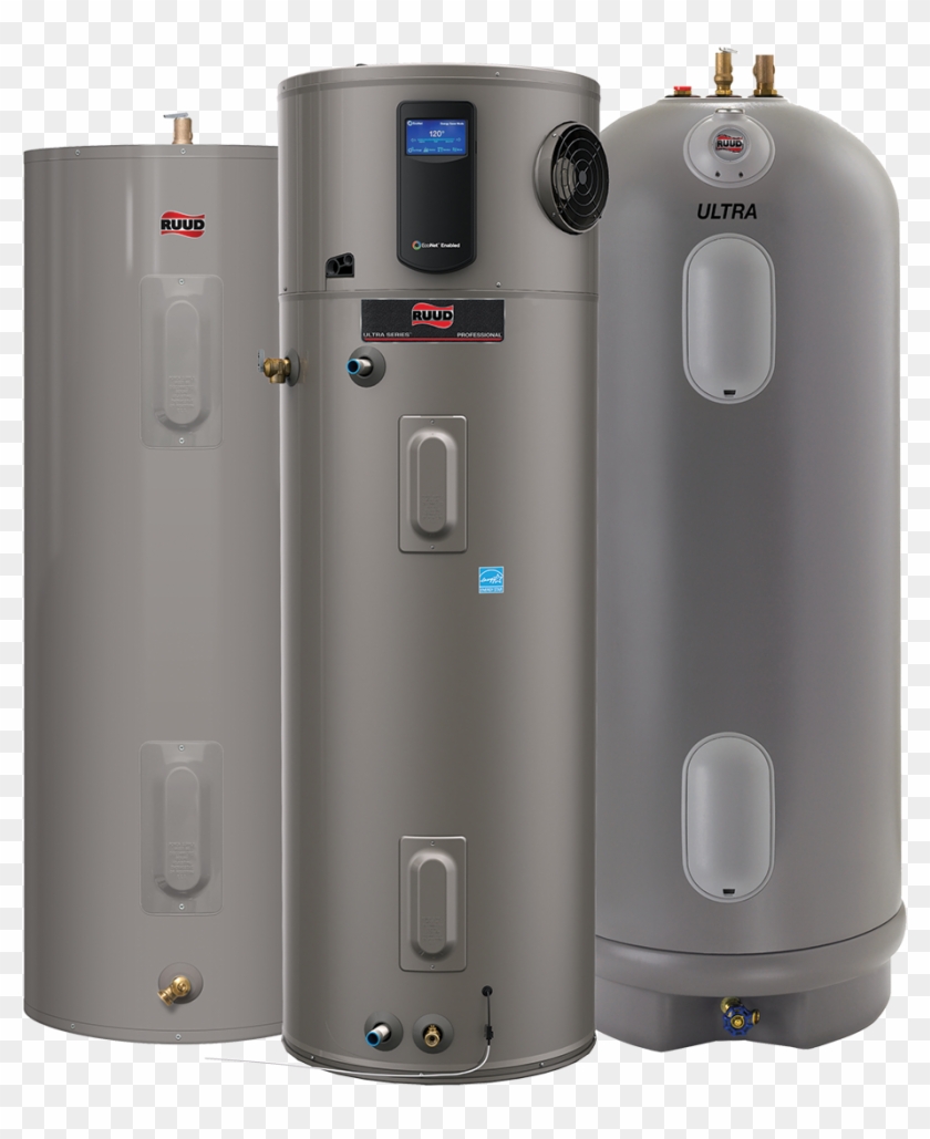 Residential Electric Water Heaters - Rheem Water Heater 50 Gallon Clipart #3426859