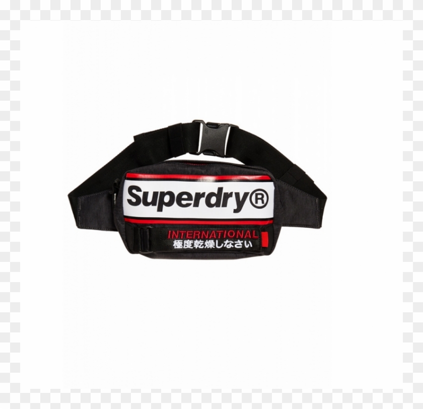 Superdry Multi International Bum Bag-black - Label Clipart #3426906