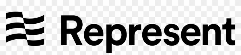 Represent Logo Wordmark Black - Represent Logo Clipart