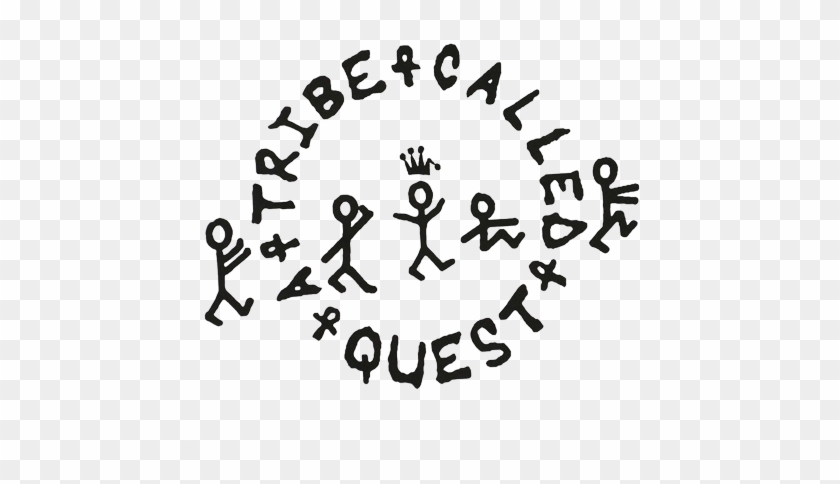 A Tribe Called Quest Black Logo - Tribe Called Quest Logo Black And White Clipart