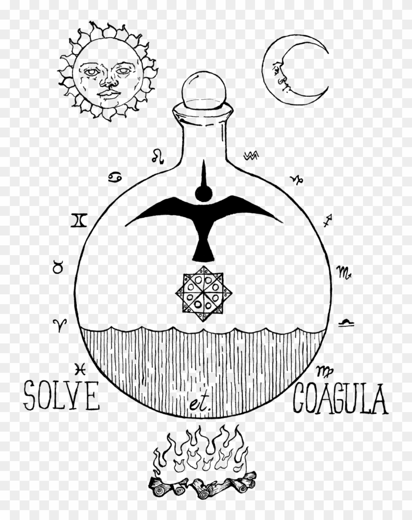 My Final Alchemical Illustration Design - Illustration Clipart #3428178