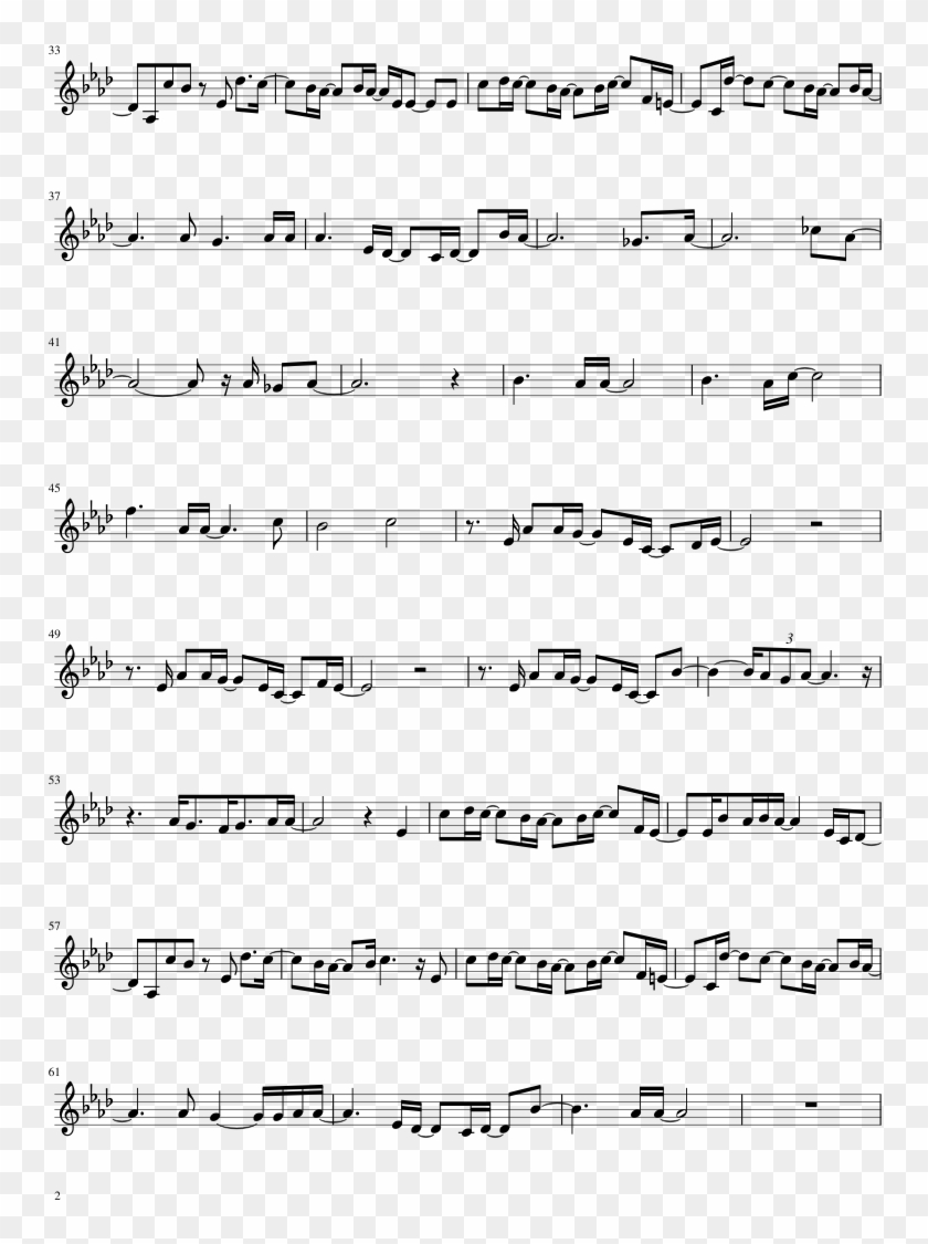 Zero Kara Hajimeru Isekai Seikatsu Opening 2 Stay Alive - Last Of The Real Ones Sheet Music Clipart #3428384