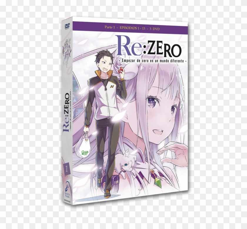Zero Edición Dvd - Re Zero Clipart #3428543