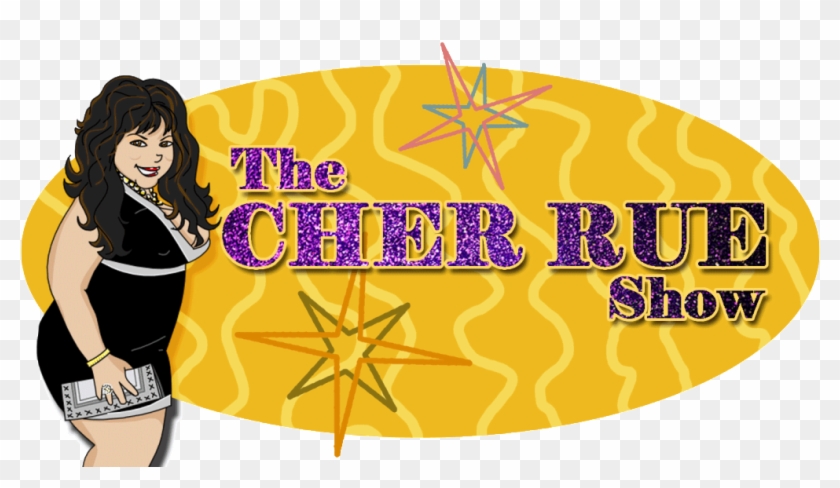 Cropped The Cher Rue Show Logo 1 - Girl Clipart #3428570