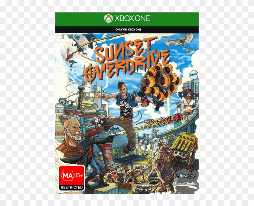Sunset Overdrive Box Clipart