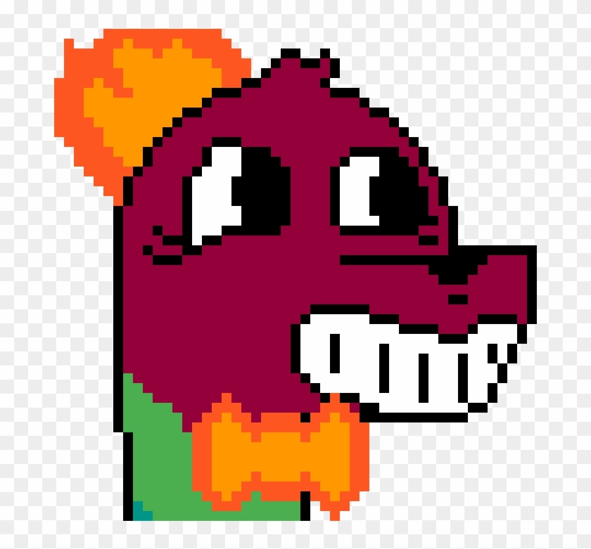 Random Image From User - Pixel Jack O Lantern Clipart #3429089