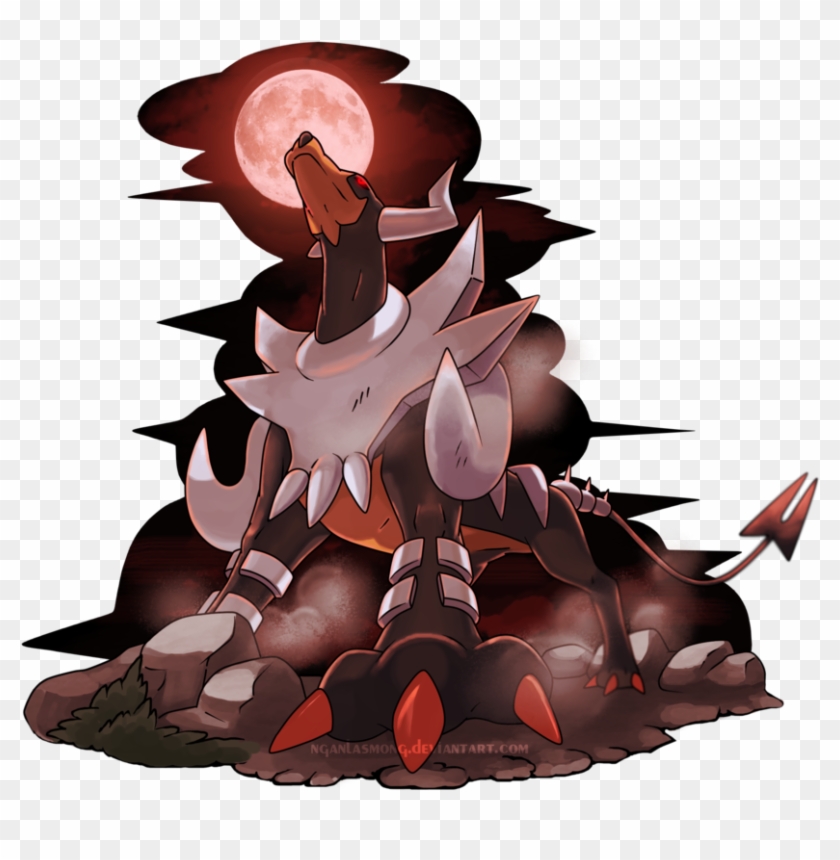 Mega Houndoom By Nganlamsong - Pokemon Mega Houndoom Clipart