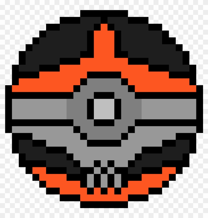 Mega Houndoom - D Va Logo Pixel Clipart