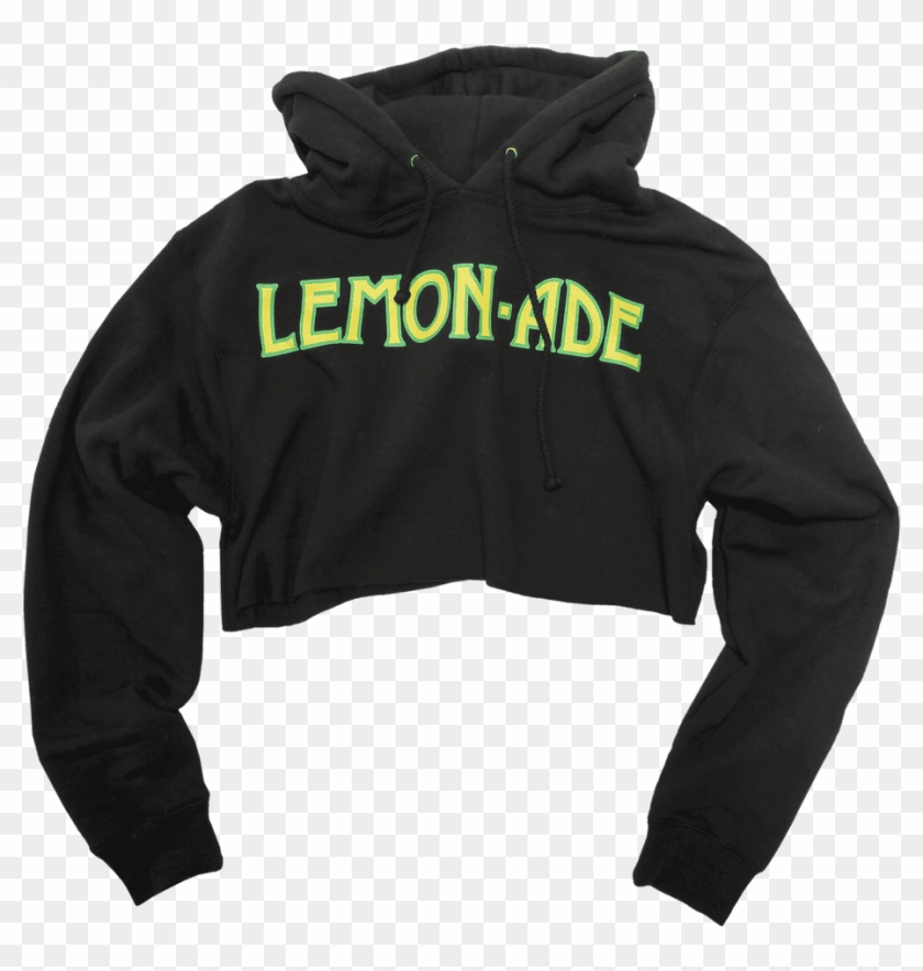 Beyonce Lemonade Clothing - Lemon Ade Crop Hoodie Clipart #3429426