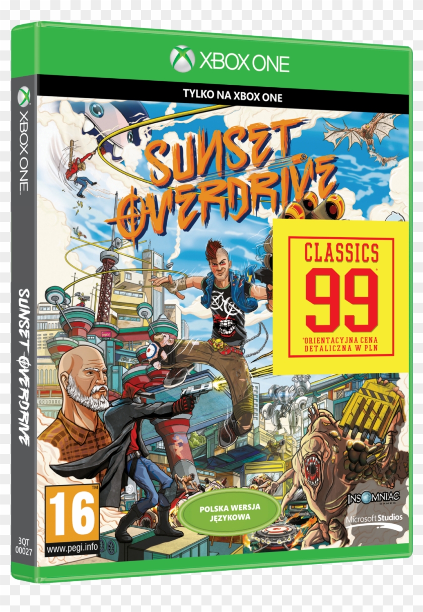Sunset Overdrive Cover Xbox One Clipart #3429429