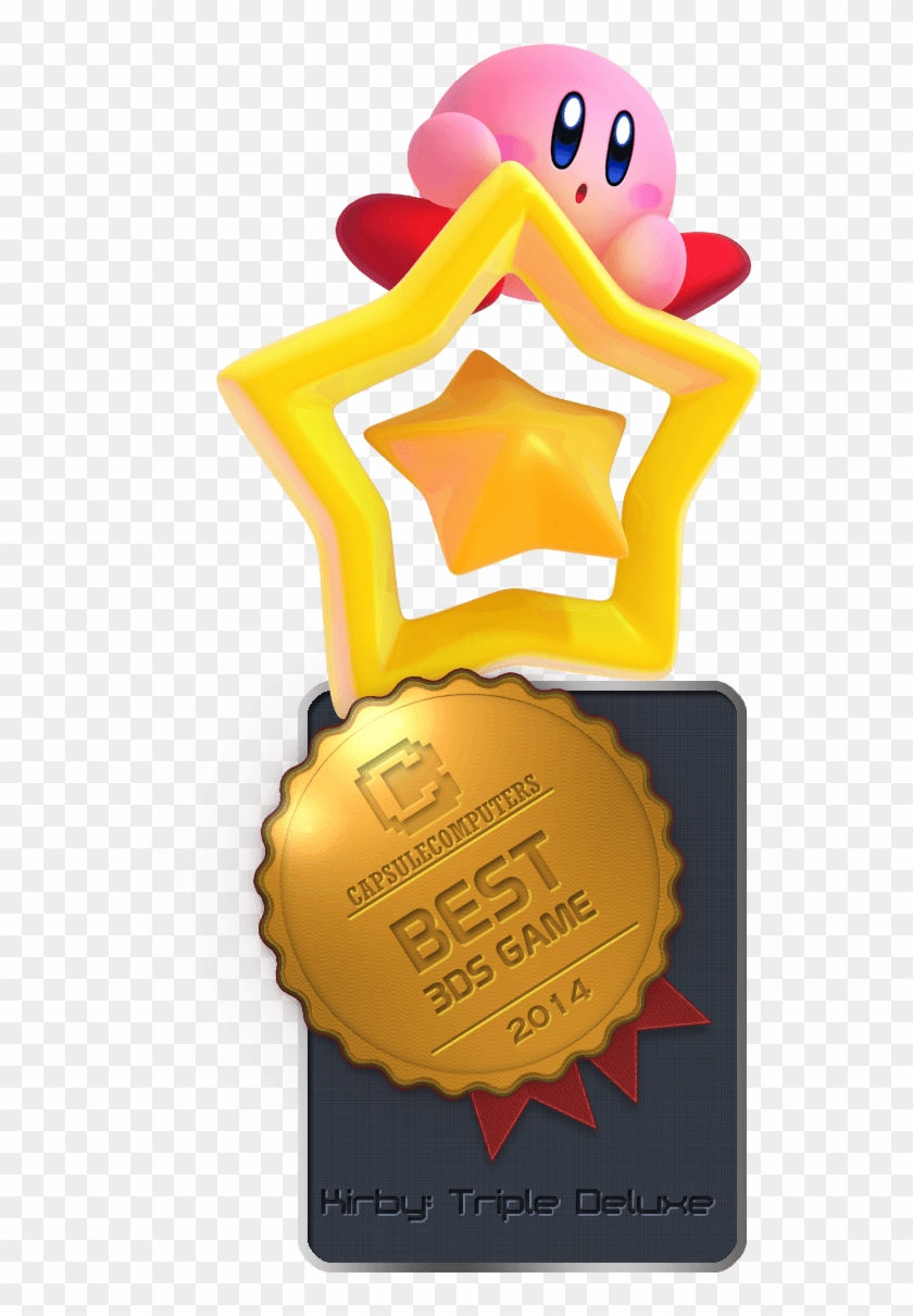 Best Original Ip Sunset Overdrive Badge - Kirby Triple Deluxe Star Clipart #3429514