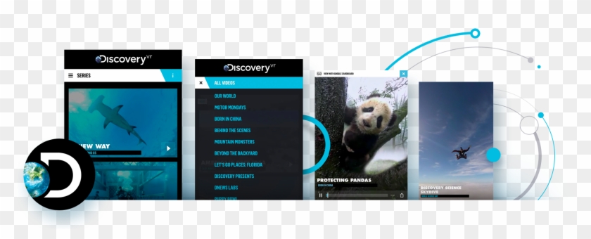 Discovery Vr React Native App - Discovery Channel Clipart