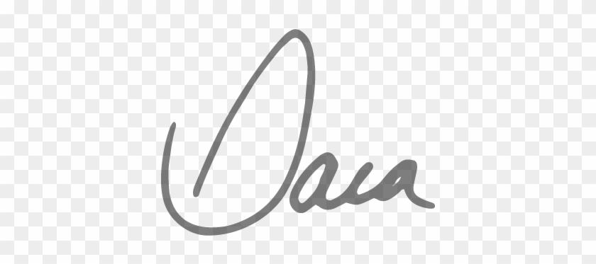 Dara Klatt Signature - Calligraphy Clipart
