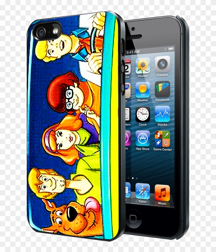Mystery Machine Van Scooby Doo Iphone 4 4s 5 5s 5c - Justin Bieber Ipod Case Clipart #3430420