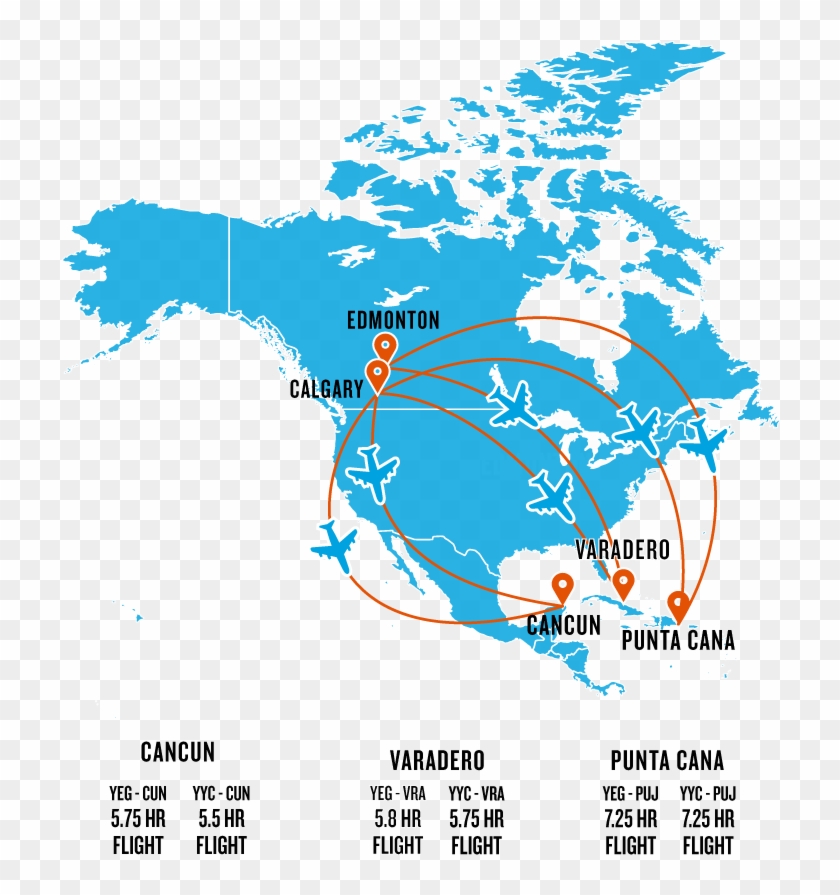 Caribbean Map - North America Map 2019 Clipart