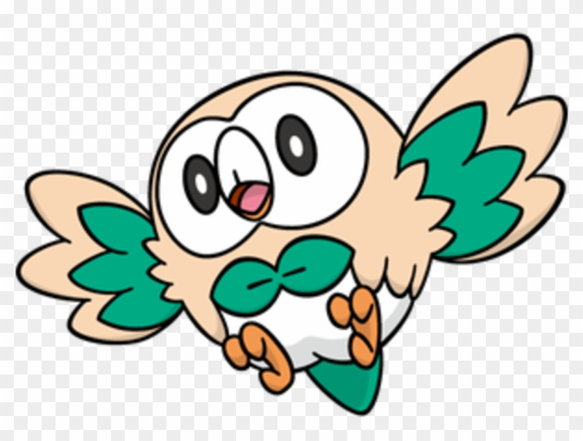 Rowlet Dartrix And Decidueye Clipart #3430543