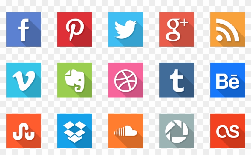 The Wonders Of Social Media - School Management Software Icons Clipart #3431220