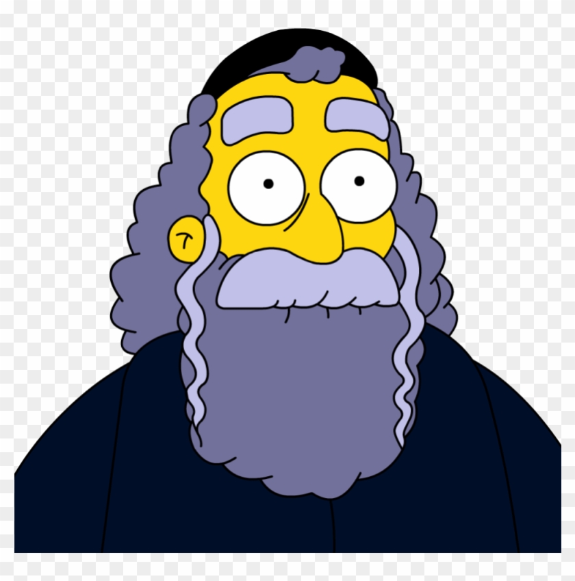 Father Time Pictures - Cartoon Rabbi Clipart #3431255