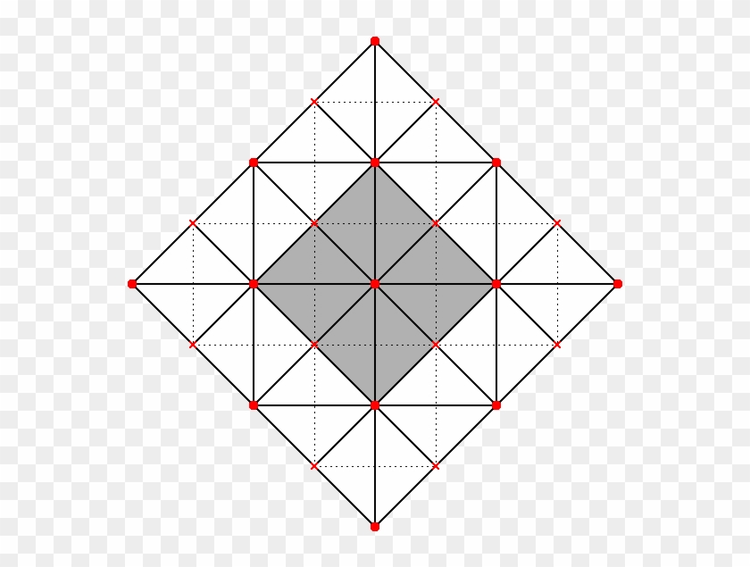 One Star Tetrahedron "grown" From A Central Octahedron - Positive And Negative Rythm And Movement Texture Asymmetrical Clipart #3431340