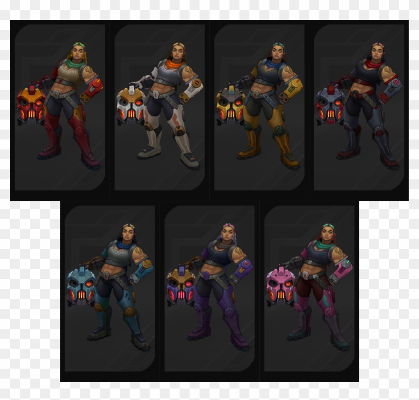 Resistance Illaoi Chromas - Battlecast Prime Cho Gath Chroma Clipart