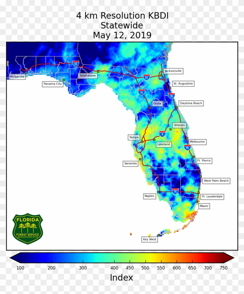 Fire Weather - Florida Forest Service Clipart