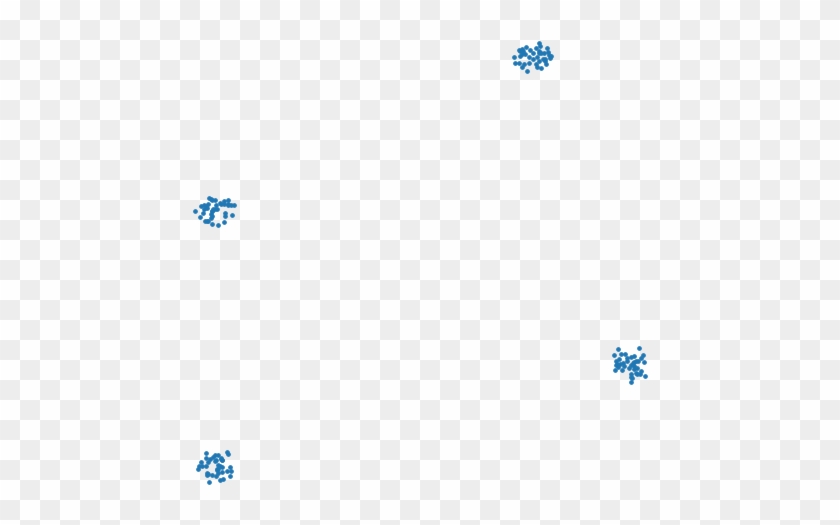 Images/tetrahedron Tsne - Electric Blue Clipart