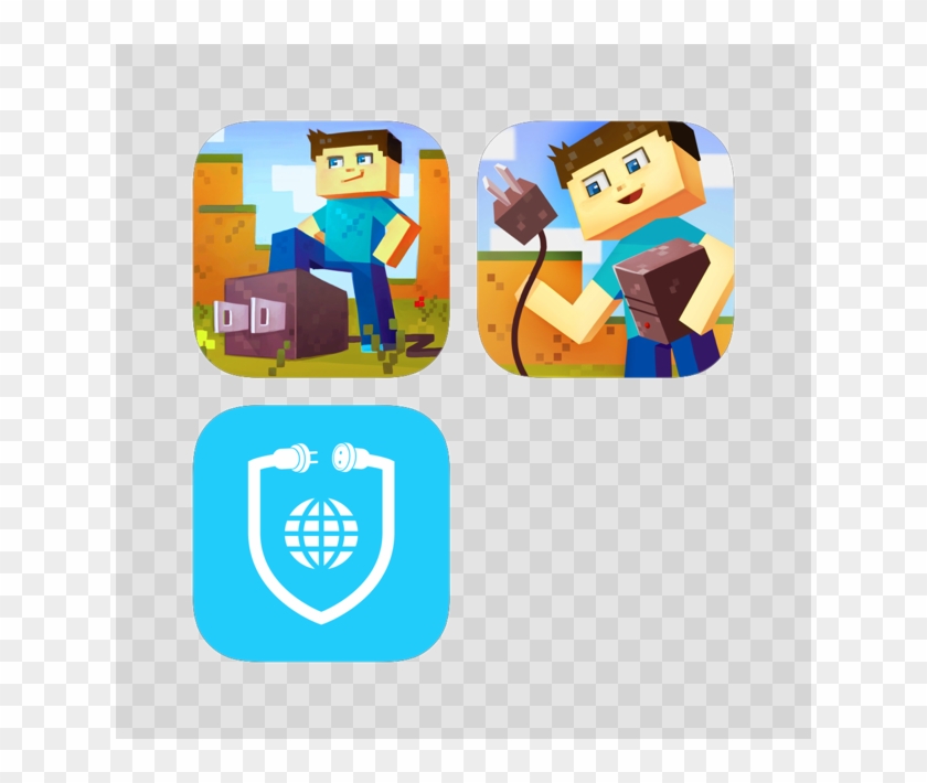 Plug Servers & Mods For Minecraft Pe Adfree Bundle - Illustration Clipart