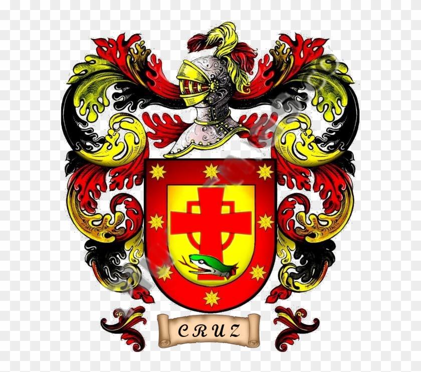 Escudo Familia Cruz - Significado Del Apellido Galindo Clipart #3432287