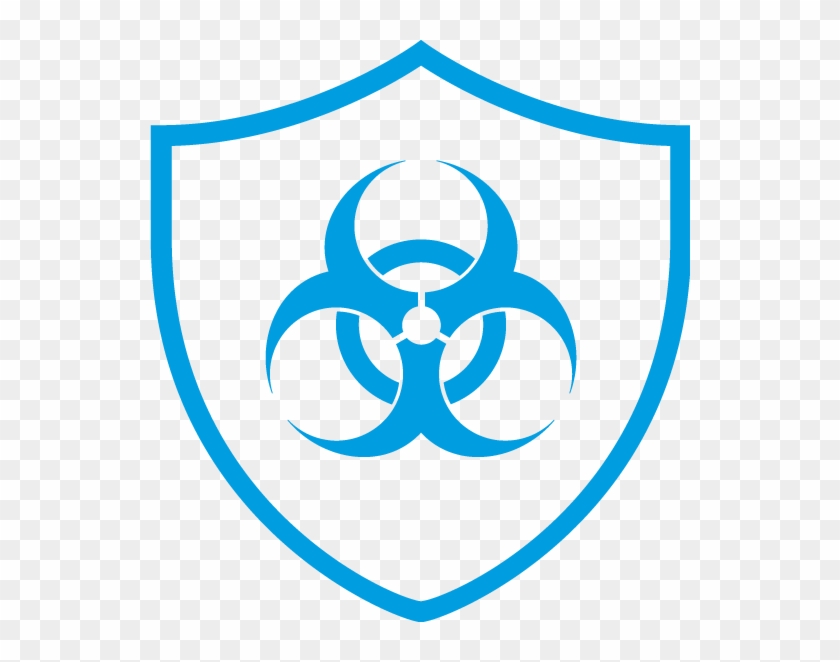 Clearswift Advance Threat Protection Icon - Biohazard Symbol Clipart #3432935