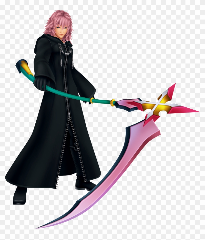 Marluxia - Marluxia Kingdom Hearts Clipart #3433166