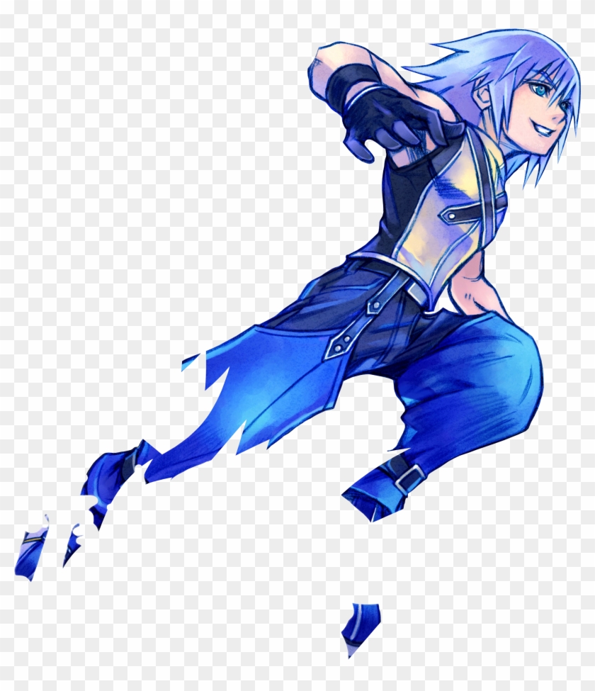 Characters - - Kingdom Hearts Riku Artwork Clipart