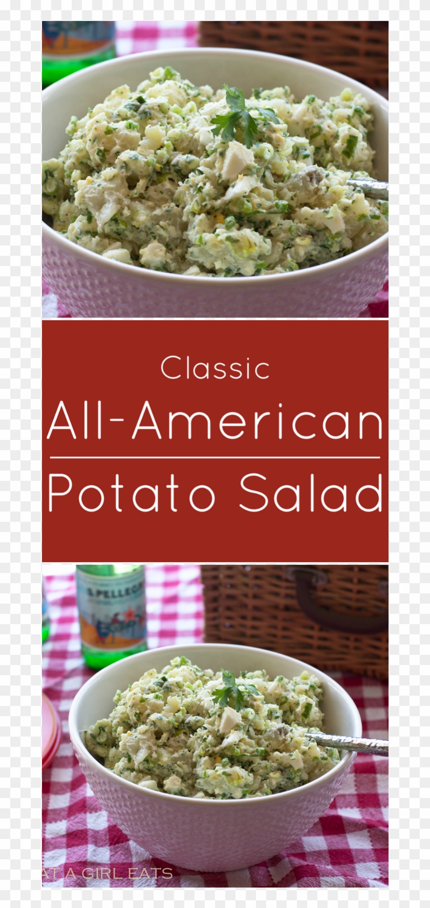 Classic All-american Potato Salad Gluten Free - Risotto Clipart