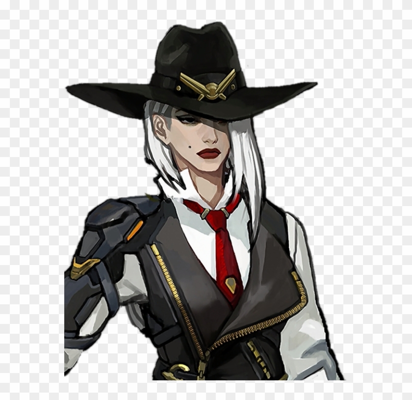 I Really Don't Know Maybe They Used To Have It For - Ashe Overwatch Concept Art Clipart