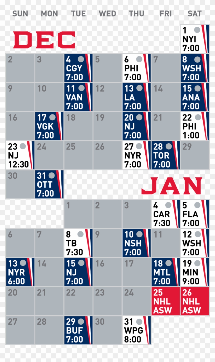 2018-19 Season Schedule - Parallel Clipart #3433916