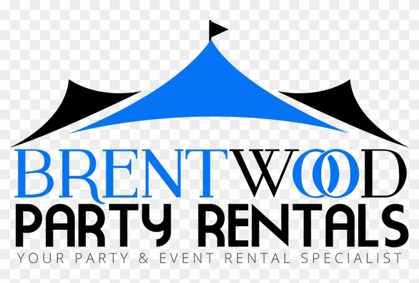 Brentwood Party Rentals - Party Rentals Logo Clipart #3434097
