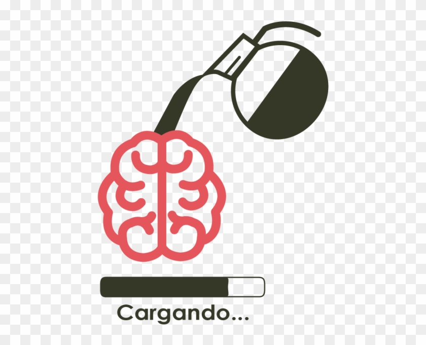 Taza Cargando Cerebro - Coffee Quotes Clipart #3434150